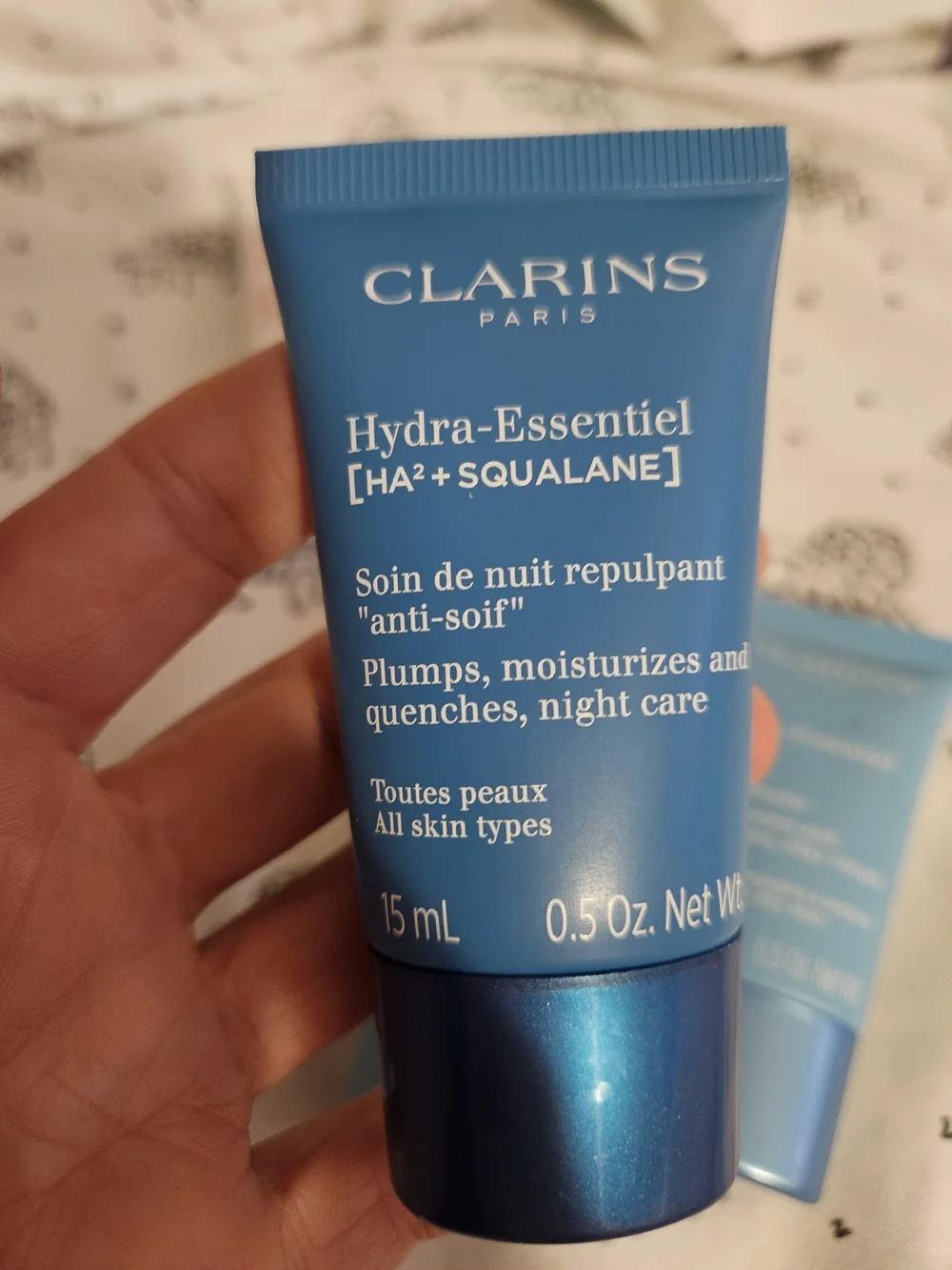 Clarins Body Lotion & Hydra-Essentiel Cream Set of 5